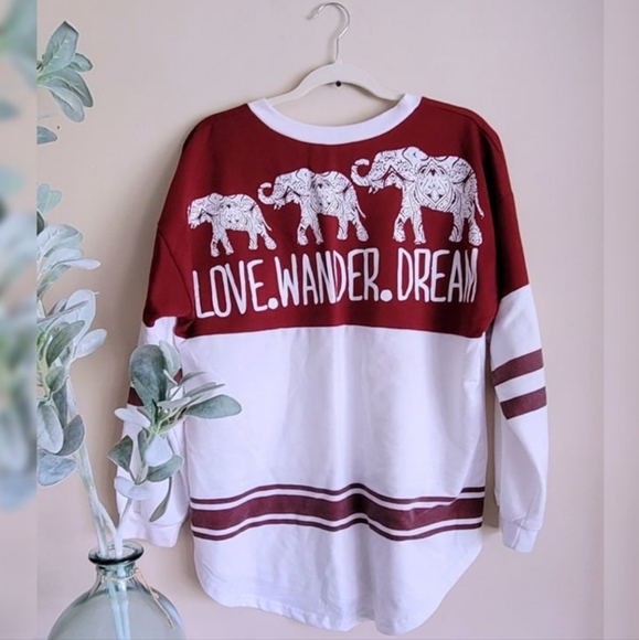 Rue21 Love Wander Dream Oversized Sweatshirt (L/XL) - Picture 3 of 3